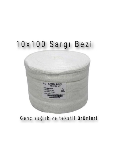 Sargı Bezi Rulo 10cm X 100 Mt'lik 6 Adet Diğer