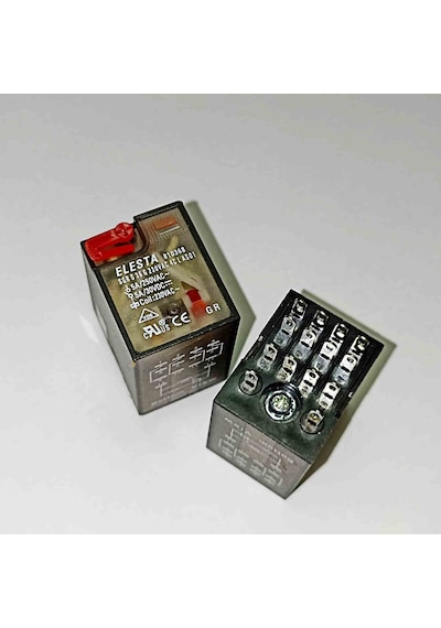 Sgr S 36 G 230vac 4cl 230vac 5a 4c 14pın Elesta Güç Röle 2 Adet