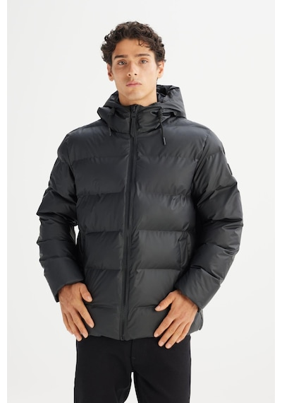 Lee Erkek Şişme Mont Black Siyah