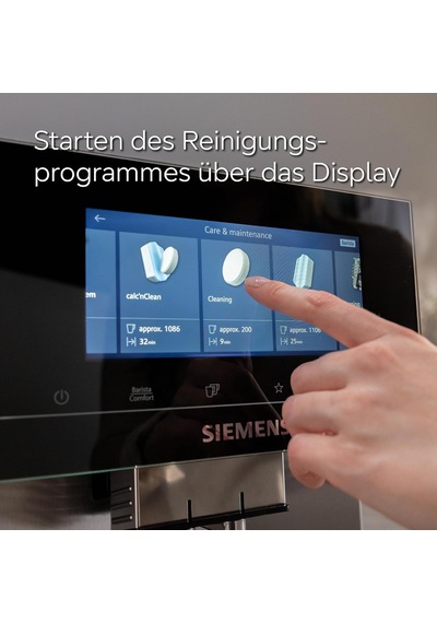 Siemens Tz80001a Temizleme Tabletleri, 10 Adet, Kahve Yağı Kalınt