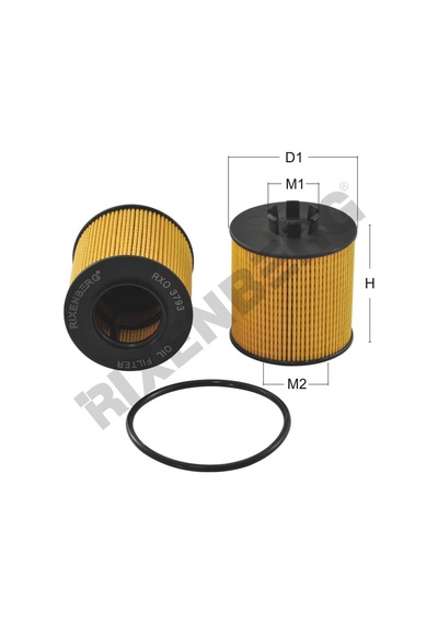 Vw Golf V 1.4 Tsı 06-08 Yağ Filtre Ox341d- Rxo3793-03c115562-hu7126x