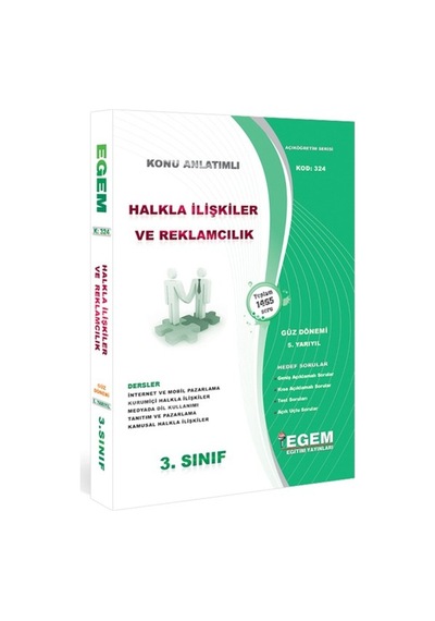 Egem Aöf Anadolu Halkla İlişkiler Ve Reklamcılık Ve 5 Konu/soru