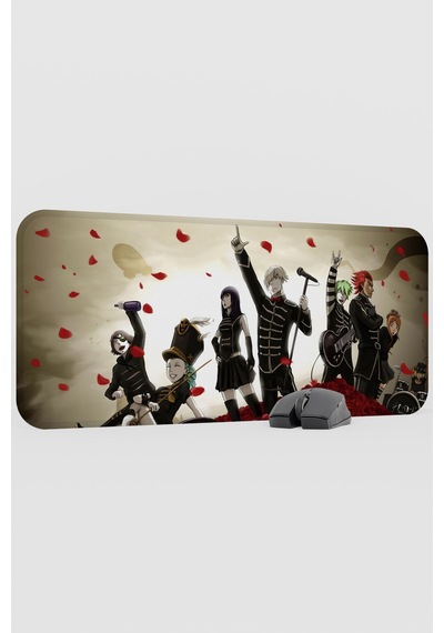 Death Parade Anime V1 - 70x30 Xl Gaming Kauçuk Kaymaz Taban Mouse Pad Fare Altlığı