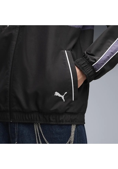 Puma T7 Relaxed Woven Track Jacke Siyah Erkek Ceket