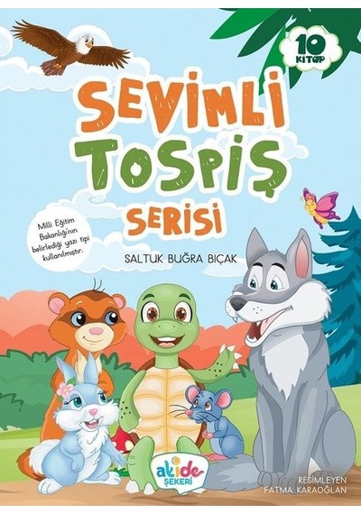 Sevimli Tosbiş Serisi Seti - 10 Kitap Takım - Saltuk Buğra Bıçak - Akide Şekeri Yayınları