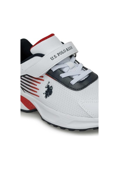 U.S. Polo Assn. U.s Polo Assn. Rick Jr 4fx 101510211 Beyaz & Mavi & Kırmızı Çocuk Günlük Spor Ayakkabı 001