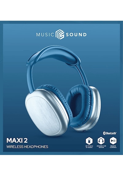 Cellularlıne Music Sound 2 Maxi Bluetooth 5.0 Kulak Üstü Kulaklık
