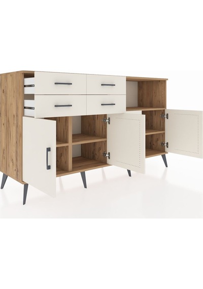 Kronos Konsol 4 Raflı 4 Çekmeceli 4 Kapaklı 176x59x99 Çam-aytaşı Çam-aytaşı Kronos Konsol 4 Raflı 4 Çekmeceli 4 Kapaklı 176x59x99 Çam-aytaşı Çam-aytaşı