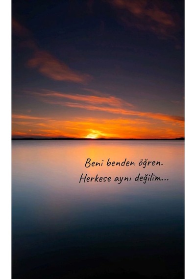Beni Benden Öğren Kanvas Tablo Canvas Tablo Ev Dekarasyon Duvar Süsü Ölçü Seçmeyi Unutmayınız