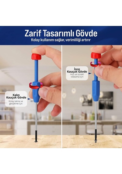 Wp200531 Hassas Tornavida Seti, 12 Parça, Cr-v Çelik, Torx, Magnetize Aparatlı, Elektronik Onarım