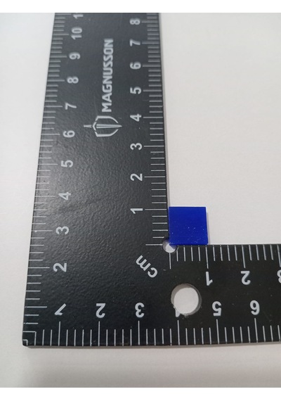 Lacivert Kare Vitray Cam Mozaik Taşı - Sanatsal Mozaik İçin Yaklaşık 10 X 10 Mm