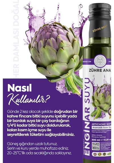 Ekstraktlı Enginar Suyu 500 Ml
