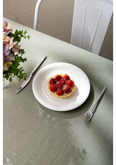 İstanbul Porselen Manolya Pasta Tabağı 21 Cm Sku: Smg8690010590060