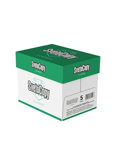 Svetocopy 5 Li Paket A4 Fotokopi Kağıdı 80 Gr. 1 Koli 2500 Adet A4