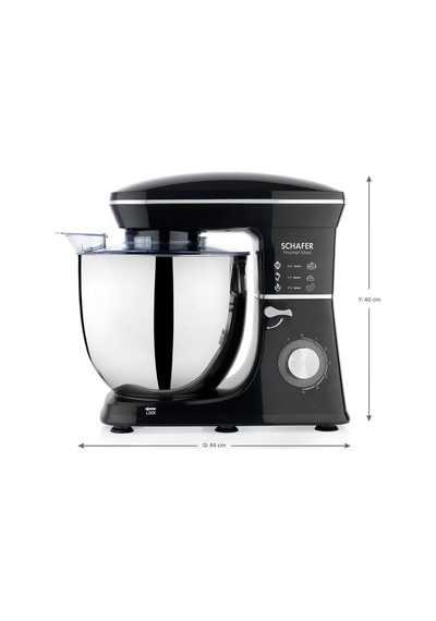Schafer Prochef Maxi Stand Mikser 10 L-siyah