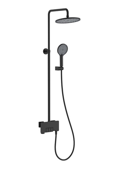 Fontana Duş Ünitesi Mat Siyah Fj-3155 Mat - Siyah