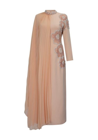 Senna Rosalın Dress Somon Somon