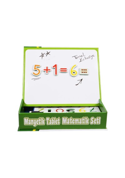 +4 Yaş Manyetik Oyuncaklar Tablet Matematik Seti ve Yazı Tahtası (diytoy)