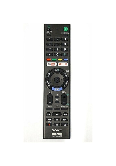Sony Uzaktan Kumanda Rmt-tx300p Rmt-tx300b Rmt-tx300u, Youtube/netflıx