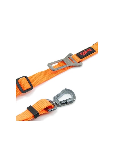 Travel Leash Araç Emniyet Tokası Kedi Köpek Gezdirme Sevk Kayışı Turuncu S