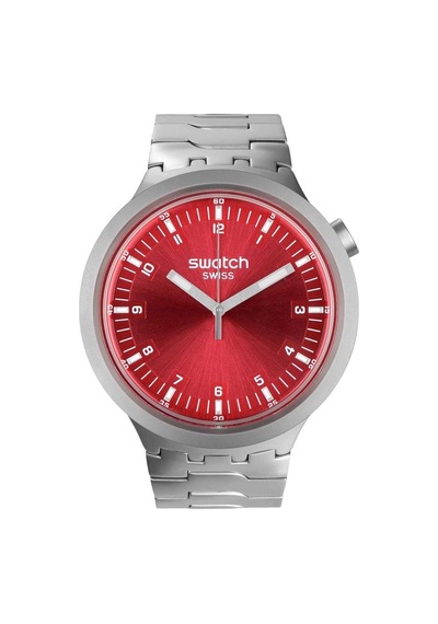 Swatch Sb07s104g Big Bold Irony Scarlet Shimmer Erkek Kol Saati