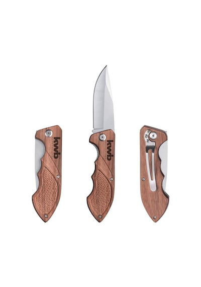 Kwb Avcı Kamp Bıçağı Kemer Klipsli 160mm 49021990 Kahverengi