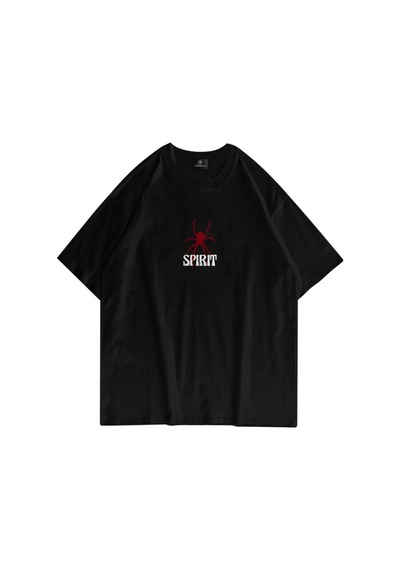 Flood Of Style Unisex Spirit Tshirt Siyah
