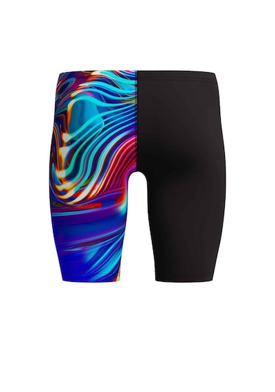 Speedo Baskılı Jammer Enginer - Kobalt Pop Çocuk Yüzücü Mayosu Çok Renkli