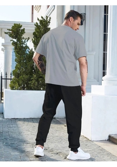 Altamira Erkek Dikey Baskılı Oversize Eşofman Takımı 001