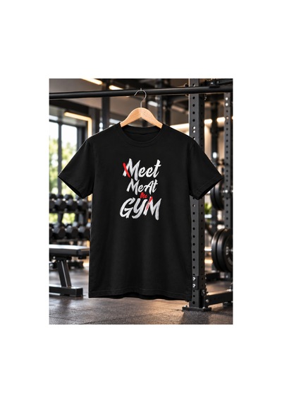 Segungear Meetmeatgym Erkek Regular Fit Baskılı Spor Tişört Diğer