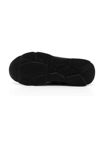 Gönderi(R) Gönderi R Siyah Dolgu Taban Bağcıklı Hakiki Deri Sneaker Siyah
