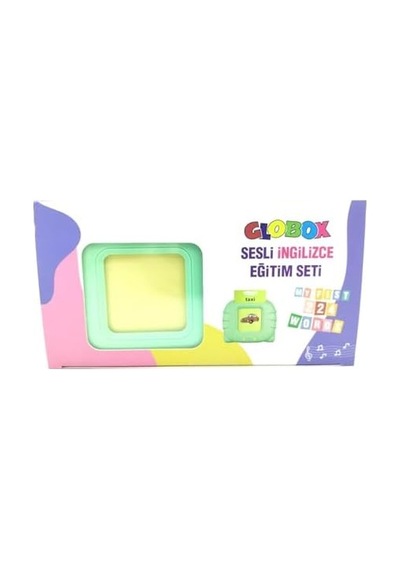 Globox Sesli İngilizce Eğitim Seti - Kartlar İçerir - Çocuklar İçin