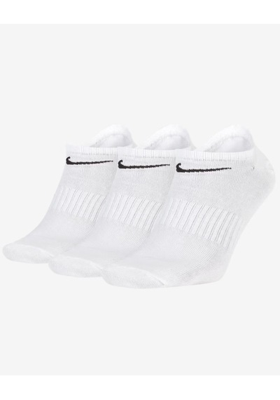 Nike Sx7678-100 Everyday Lightweight No-show Antrenman Çorapları 3 Çift Beyaz