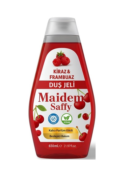 Maidem Saffy Duş Jeli Kiraz & Frambuaz 660 Ml