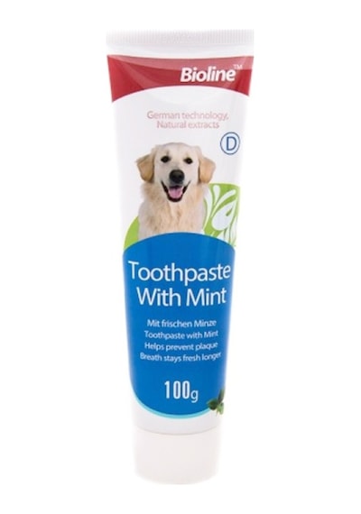 Bioline Nane Aromalı Köpek Diş Macunu 100 G