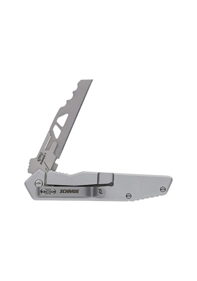Schrade Usa Nitro Enrage 7 2.5" Değiştirilebilir Kamp Bıçaklı Katlanır Kamp Bıçak, G10 Sap, Frame Lock 1202706 Siyah