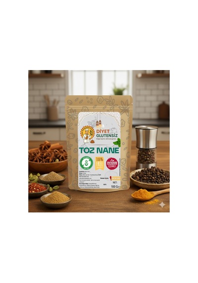 Glutensiz Kuru Nane Toz 100 G