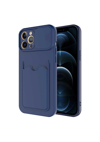 Apple Uyumlu iPhone 12 Pro Kılıf Zore Kartix Kartlık Bölmeli Kılıf