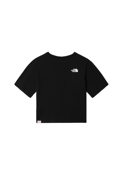 The North Face Kız Çocuk SIMPLE DOME CROPPED Tişört NF0A7R1NJK31 Siyah