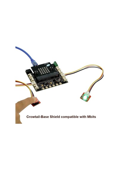 Elecrow Crowtail Microbit V2.2/v1.2 Base Shield Genişletme Kartı