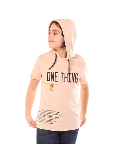 Toontoy Kids Toontoy Erkek Çocuk One Thıng Baskılı Tişört Mavi