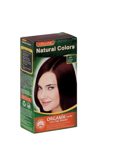 Natural Colors 5rf Şarap Kızılı Organik Saç Boyası