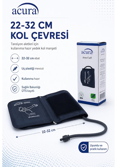 Acura Ac-20 Yedek Kol Manşeti 22-32cm