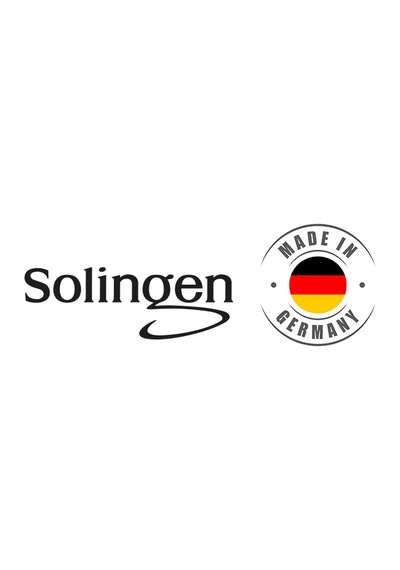 Solingen Simli Bordo Renkli Tırtıklı Bıçak 6 Adet