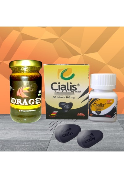 Dradon 110gr Birtkisel Macun + Cia100mg Black 30tablet Set Formen