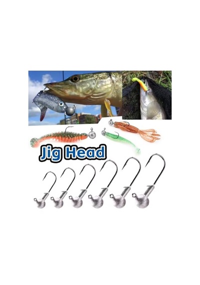 S.f. Jig Head Set - 60 Adet - 1g, 2g, 4g, 7g, 10g, 12g, 15g 44683795