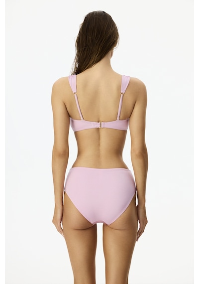 Penti Sarı Samanta Shirred Cover Bikini Altı Pembe - Sarı