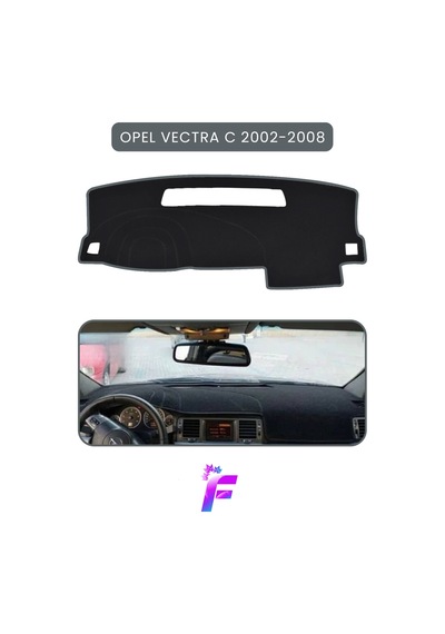 Opel Vectra C 2002-2008 Uyumlu Torpido Örtüsü Araca Özel Üretim Kolay Montaj Koruma T62 Torpido Halısı