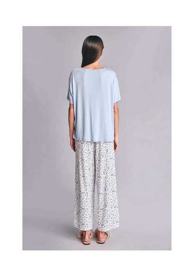 Defacto Regular Fıt Kısa Kollu 2li Açık Mavi Pijama Takımı H8184ax26smbe343 Mavi-be343