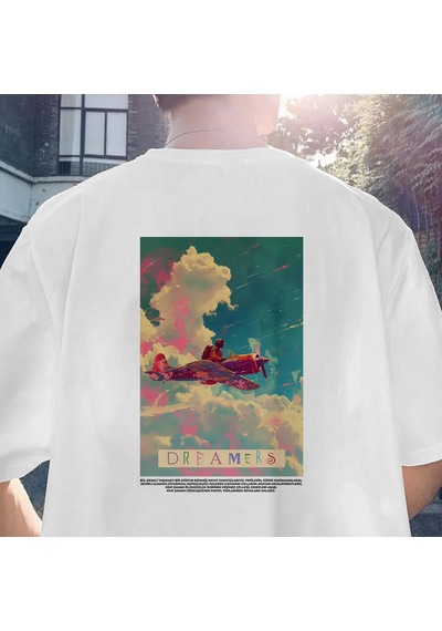 Dreamers Serisi No:14 T-shirt - Gri